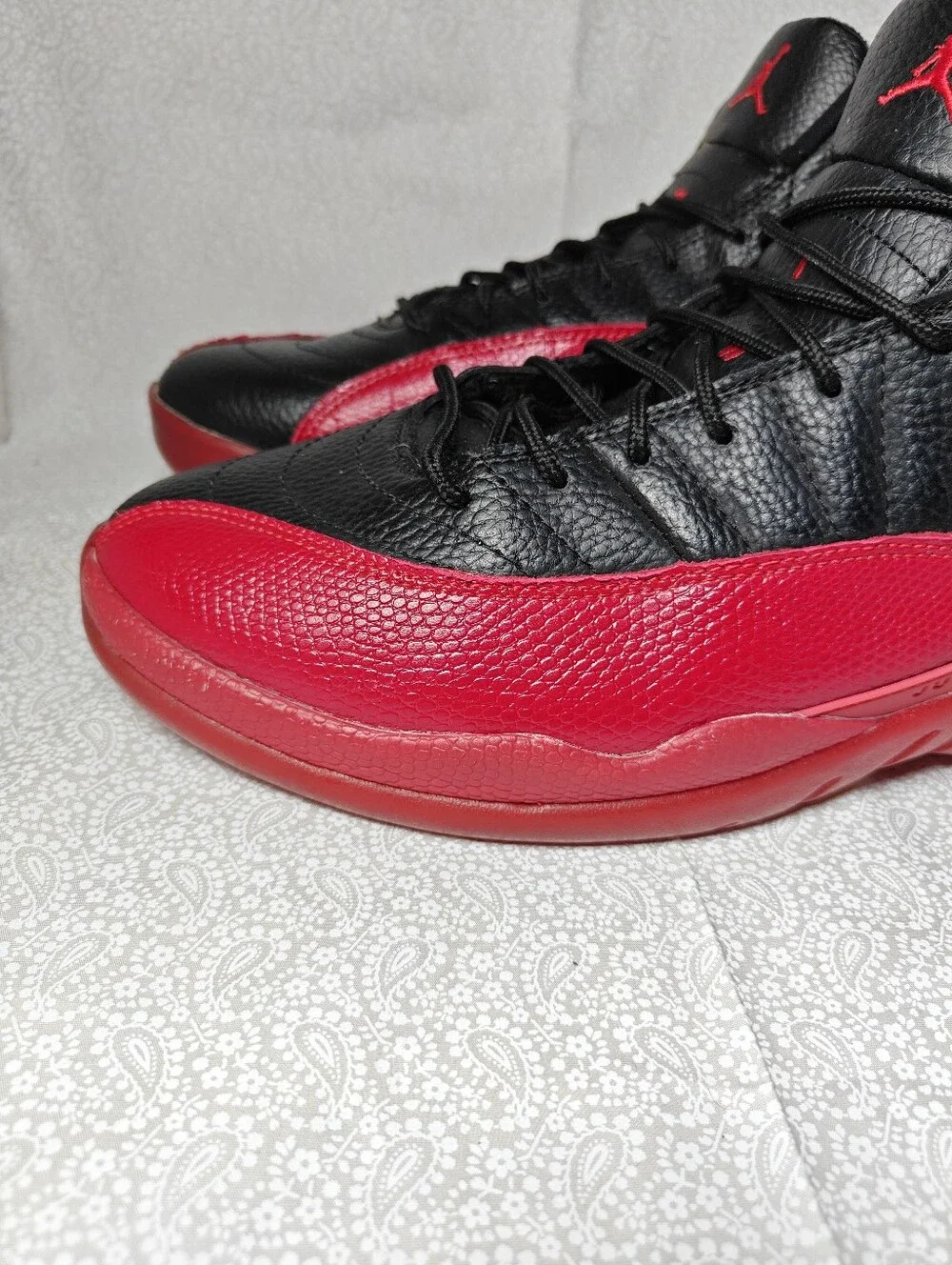 Air Jordan 12 Flu Game XII Retro University Gold Black Basketball Sneaker Men 12